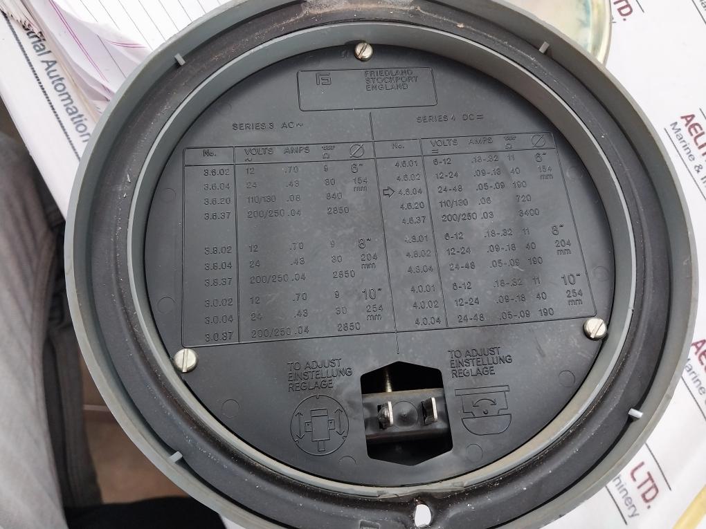 Friedland Series 3 Ac~ Series 4 Dc Fire Bell