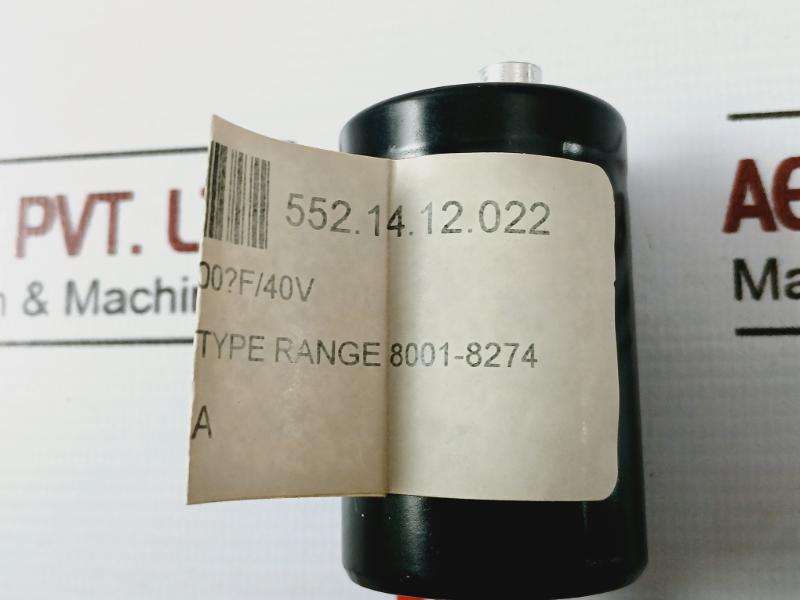Frolyt Ebh-nv High Capacitive Capacitor 8001-8274 552.14.12.022 Typ Ia