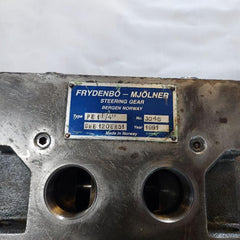 Frydenbo-mjolner Pe 1 1/4" Steering Gear Triple Screw Cartridge Pump 315 Bar