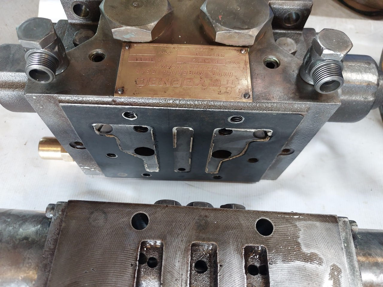 Frydenbo Pe 1 1/4 Steering Gear Triple Screw Cartridge Pump 0.02Mm 0-25 1/1000In