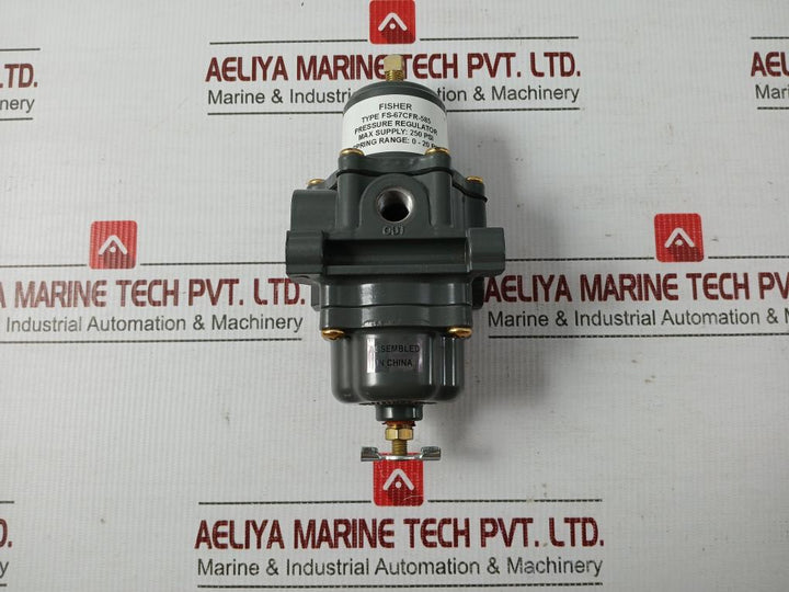 Fs-67Cfr-585 Fisher 67Cf-series 0-20 Psi Pressure Regulator