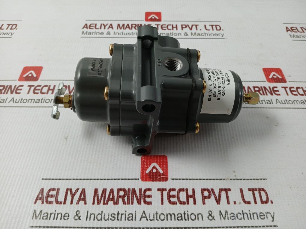 Fs-67Cfr-585 Fisher 67Cf-series 0-20 Psi Pressure Regulator