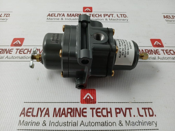 Fs-67Cfr-585 Fisher 67Cf-series 0-20 Psi Pressure Regulator
