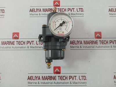 Fs-67cfr-235-Instrument-Supply-Regulator-With-Brass-Gauge-By-Fisher-2