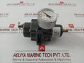 Fs-67cfr-235-Instrument-Supply-Regulator-With-Brass-Gauge-By-Fisher-4