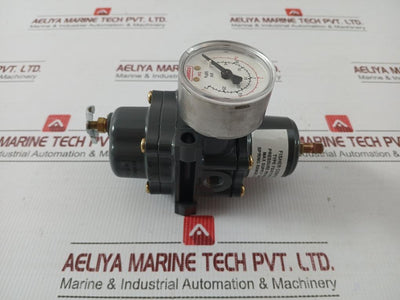 Fs-67cfr-235-Instrument-Supply-Regulator-With-Brass-Gauge-By-Fisher-4