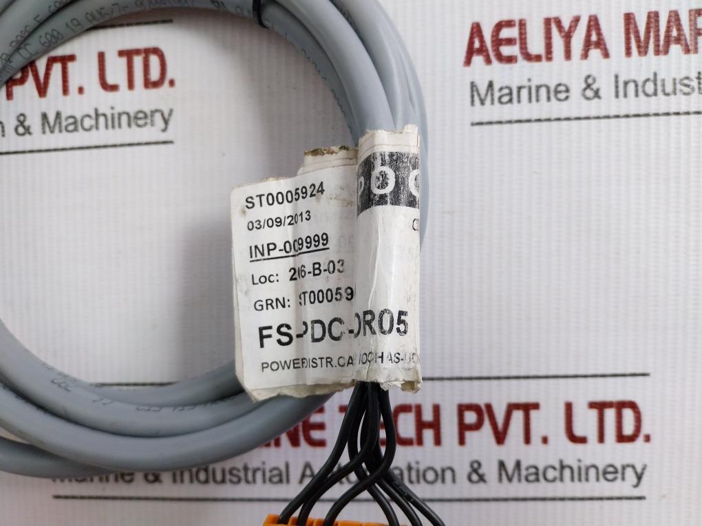 Fs-pdc-ior05 Honeywell 600V 2.4 Meter Power Distribution Cable