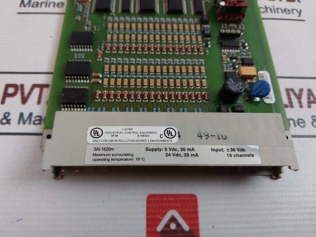 Honeywell Fsc Sai-1620M Analog Input Pcb Module 16 Channels 24 Vdc 35 Ma