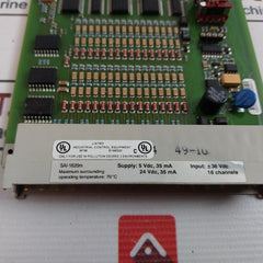 Honeywell Fsc Sai-1620M Analog Input Pcb Module 16 Channels 24 Vdc 35 Ma