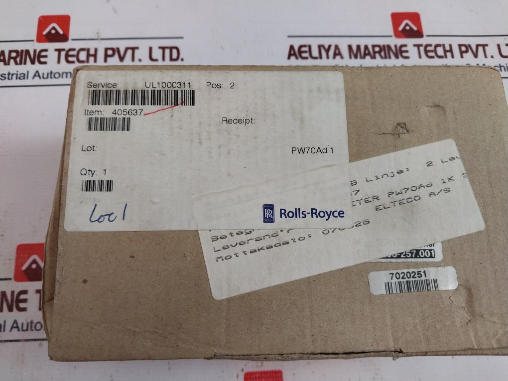 FSG PW 70D/A/IP65 Precision Rotational Resistance Potentiometer