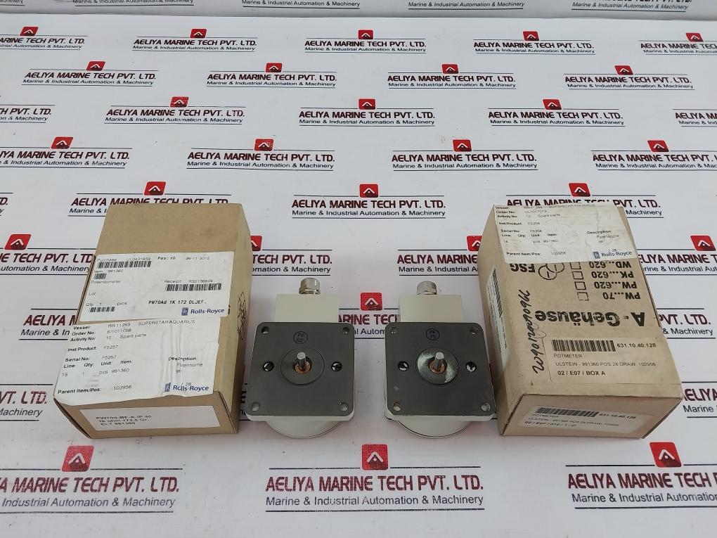 Fsg Pw 70D/Of/A/Ip40 Potentiometer 360° 1 Kohm ± 1%/172.5°