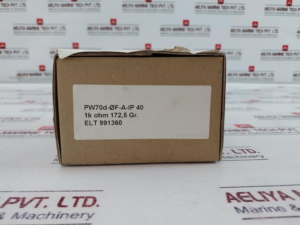 Fsg Pw 70D/Of/A/Ip40 Potentiometer 360° 1 Kohm ± 1%/172.5°