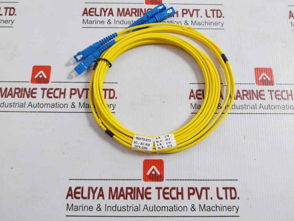 Ftek-dx-sm-sc-pc-03M Fiber Optic Patch Cable Sku: 202435