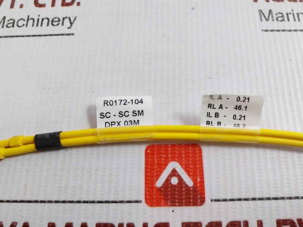 Ftek-dx-sm-sc-pc-03M Fiber Optic Patch Cable With New Condition
