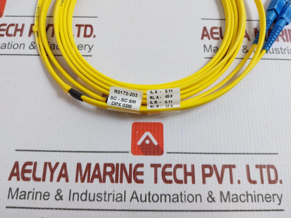 Duplex Fiber Optic Patch Cable Set 3M Ftek-dx-sm-sc/Sc-pc-03M