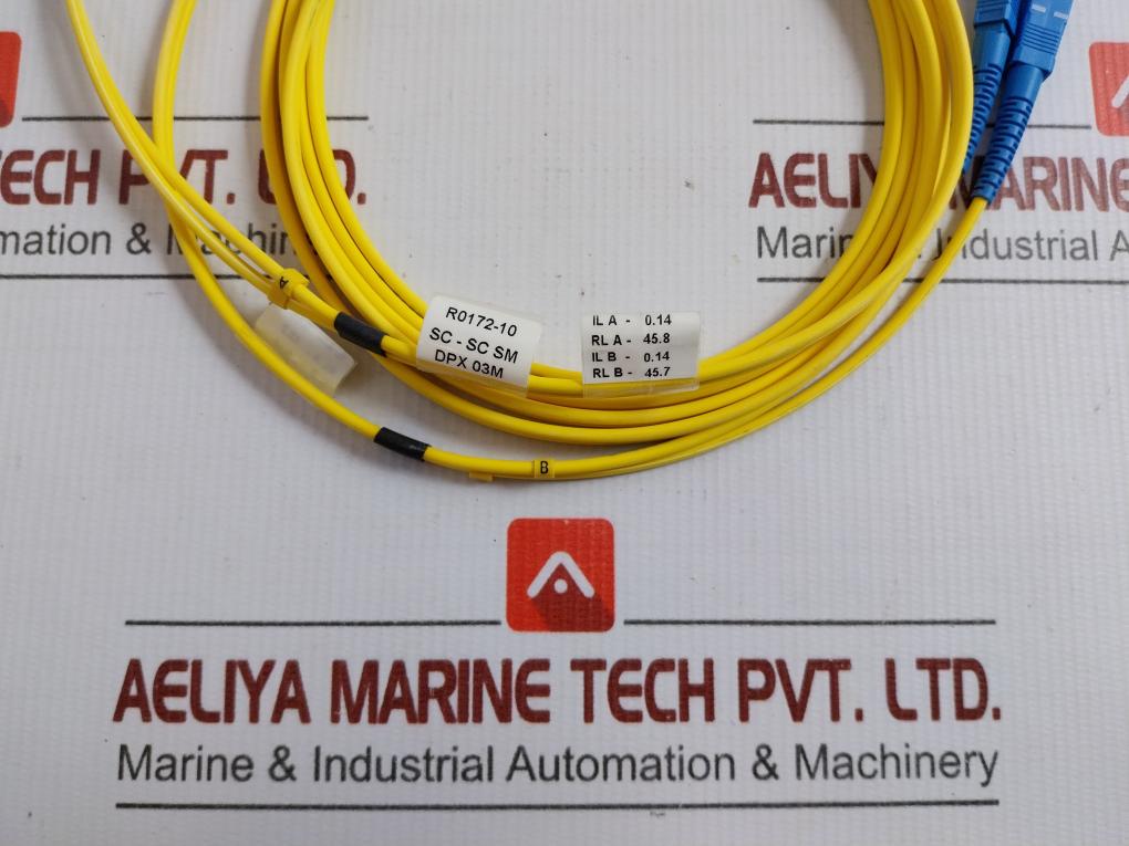 Duplex Fiber Optic Patch Cable Set 3M Ftek-dx-sm-sc/Sc-pc-03M