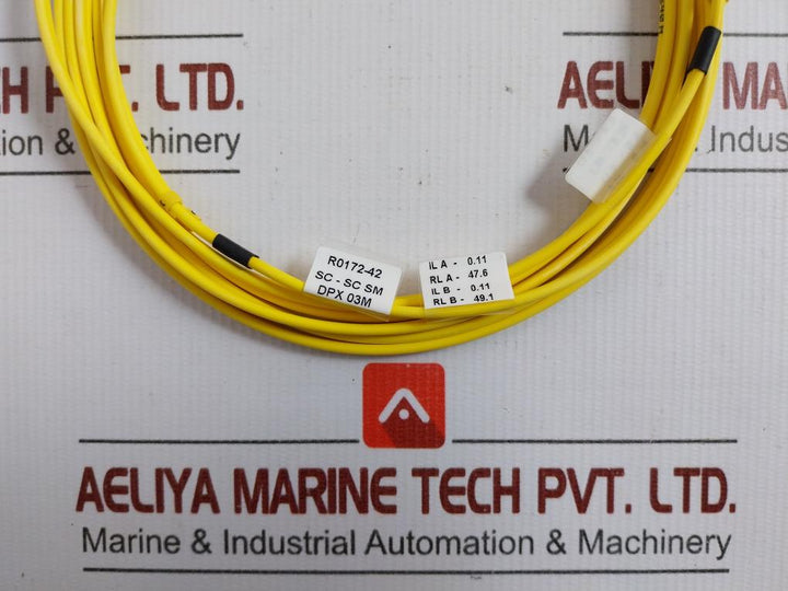 Duplex Fiber Optic Patch Cable Set 3M Ftek-dx-sm-sc/Sc-pc-03M