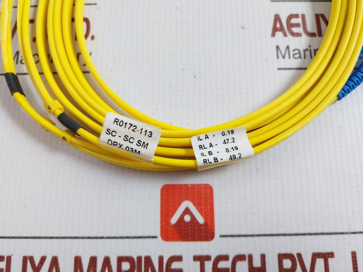 Ftek-dx-sm-sc/Sc-pc-03M Duplex Sm Sc-sc P.C. 3M
