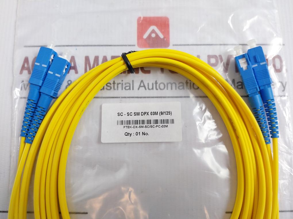 Ftek-dx-sm-sc/Sc-pc-03M Duplex Sm Sc-sc P.C. 3M