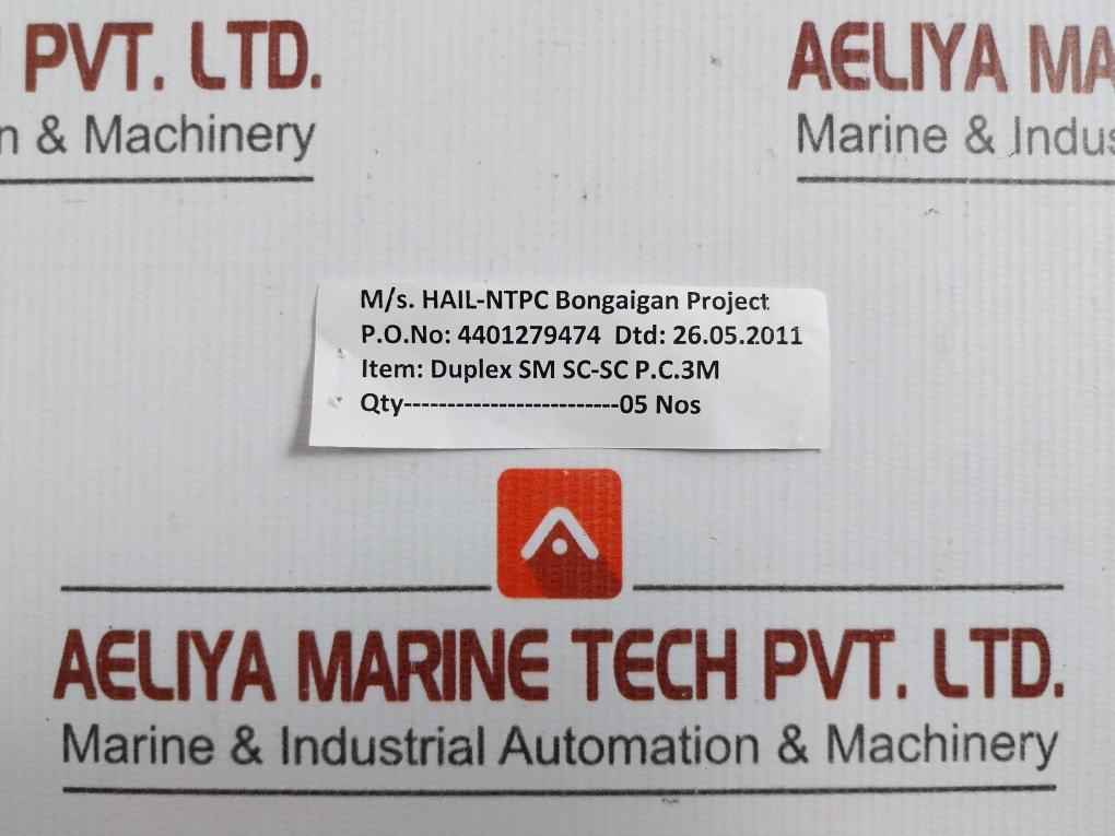 Ftek-dx-sm-sc/Sc-pc-03M Duplex Sm Sc-sc P.C. 3M