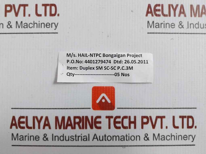 Ftek-dx-sm-sc/Sc-pc-03M Duplex Sm Sc-sc P.C. 3M