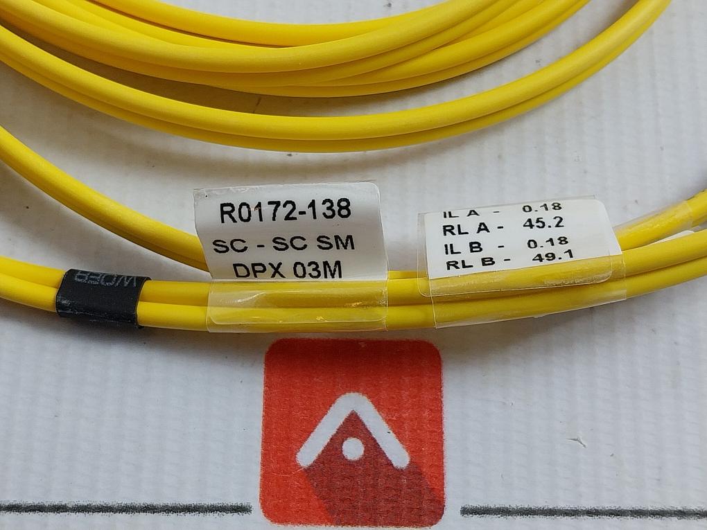 Ftek-dx-sm-sc/Sc-pc-03M Duplex Sm Sc-sc P.C. 3M