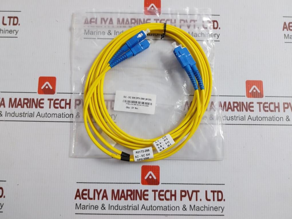 Ftek-dx-sm-sc/Sc-pc-03M Duplex Sm Sc-sc P.C. 3M