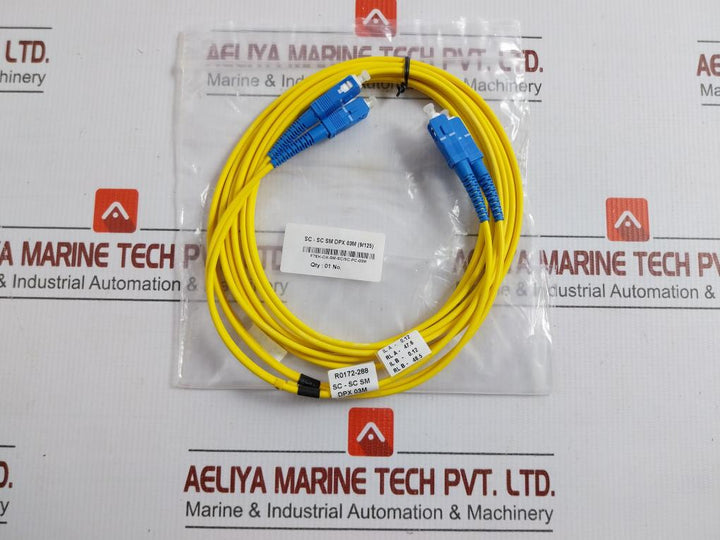 3M Duplex Fiber Optic Patch Cable Set Ftek-dx-sm-sc/Sc-pc-03M