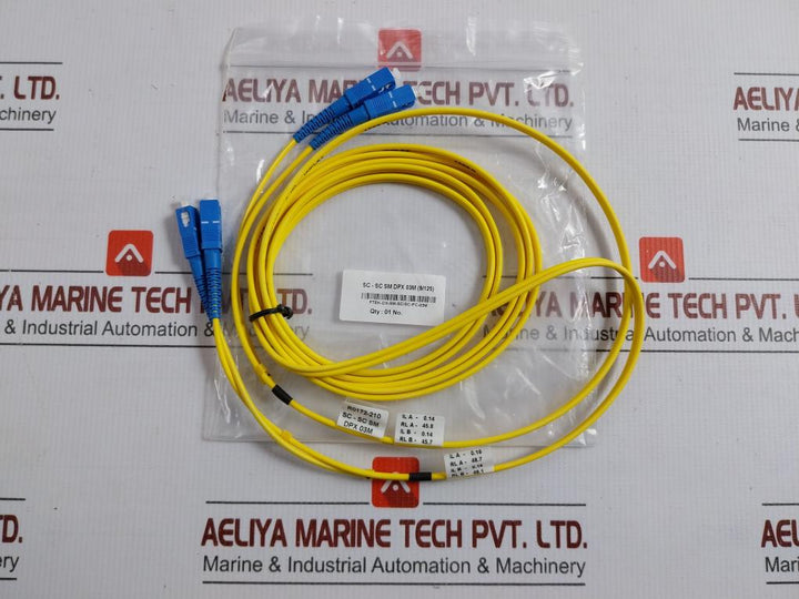 3M Duplex Fiber Optic Patch Cable Set Ftek-dx-sm-sc/Sc-pc-03M
