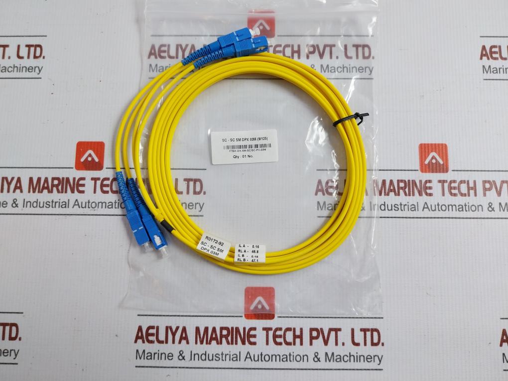 Ftek-dx-sm-sc/Sc-pc-03M Duplex Sm Sc-sc P.C. 3M