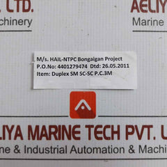 Ftek-dx-sm-sc/Sc-pc-03M Duplex Sm Sc-sc P.C.3M,