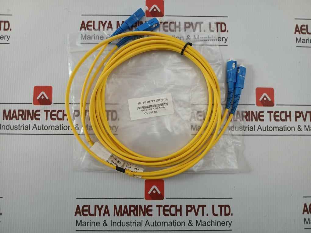 Ftek-dx-sm-sc/Sc-pc-03M Fiber Optic Patch Cable- 70 Gm