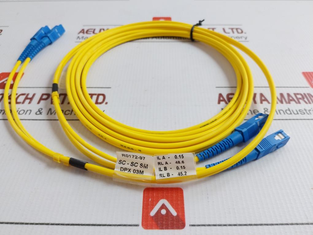 Ftek-dx-sm-sc/Sc-pc-03M Fibre Optic Patch Cable Set 320 Gm
