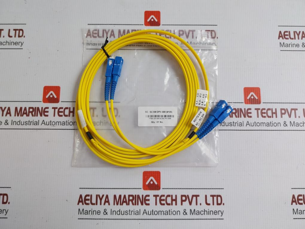 Ftek-dx-sm-sc/Sc-pc-03M Fibre Optic Patch Cable Set 320 Gm