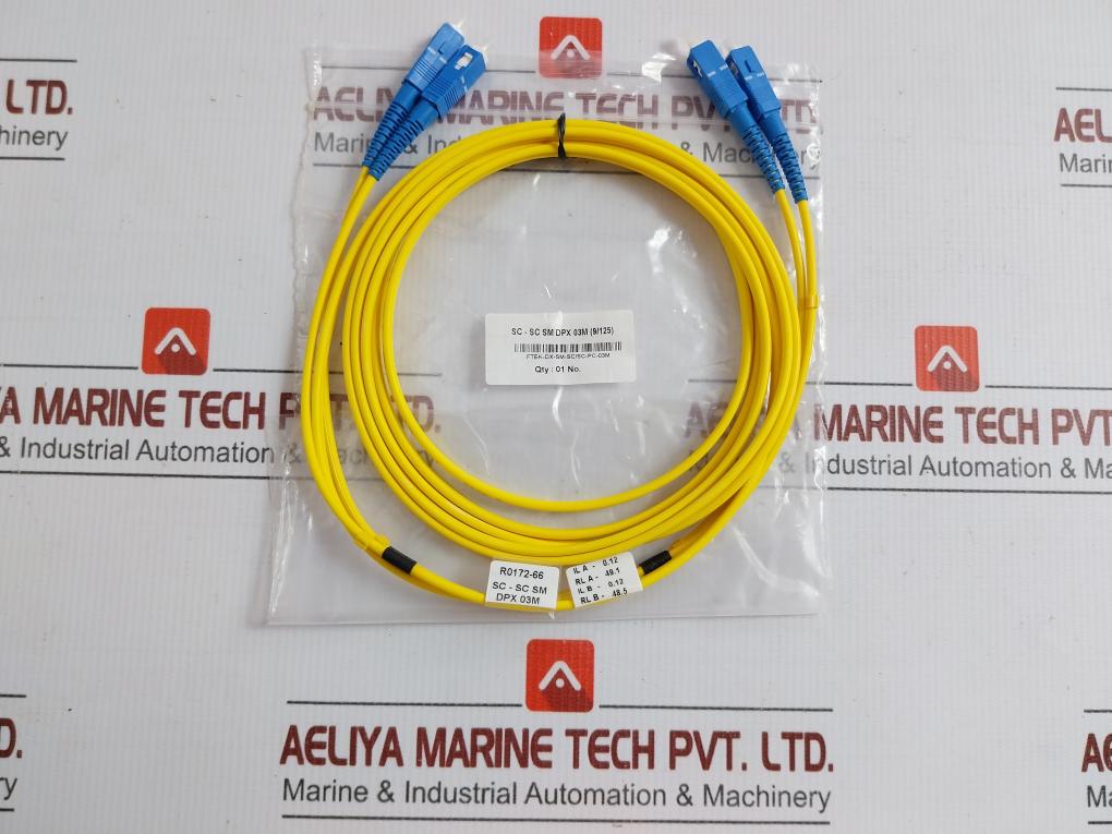 Ftek-dx-sm-sc/Sc-pc-03M Fibre Optic Patch Cable Set 320 Gm