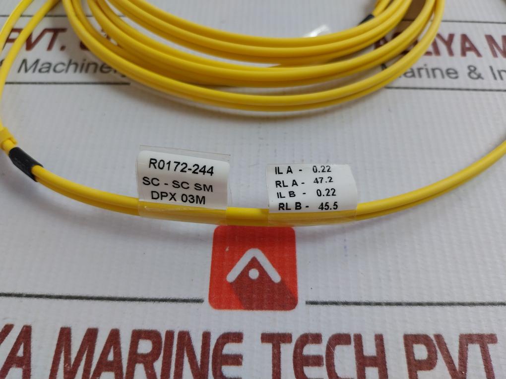 Ftek-dx-sm-sc/Sc-pc-03M Fibre Optic Patch Cable Set 320 Gm