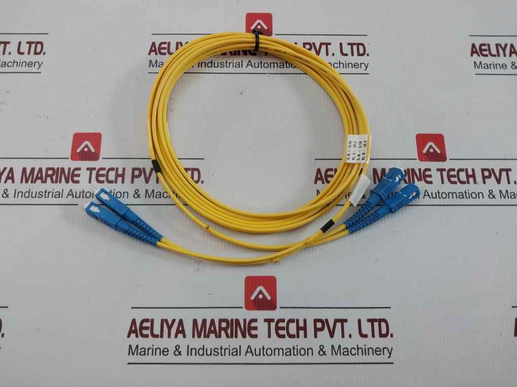 Ftek-dx-sm-sc/Sc-pc-03M Singlemode Duplex Fiber Optic Cable Set 60Gm