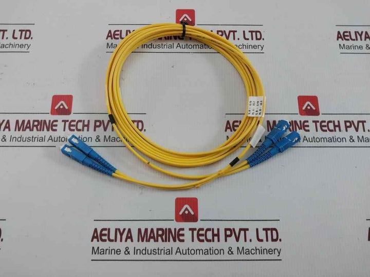 Ftek-dx-sm-sc/Sc-pc-03M Singlemode Duplex Fiber Optic Cable Set 60Gm