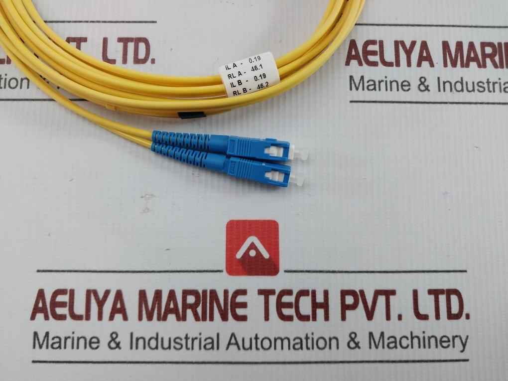 Ftek-dx-sm-sc/Sc-pc-03M Singlemode Duplex Fiber Optic Cable Set 60Gm