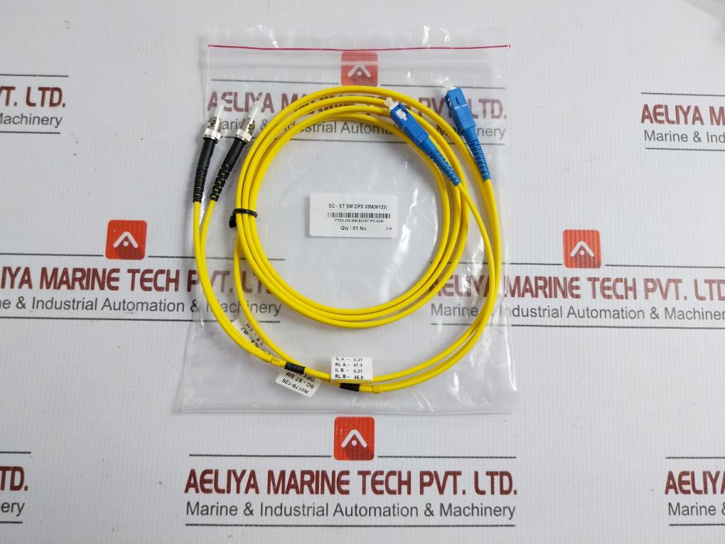 Ftek-dx-sm-sc/St-pc-02M Duplex Sm Sc-st P.C. 2M