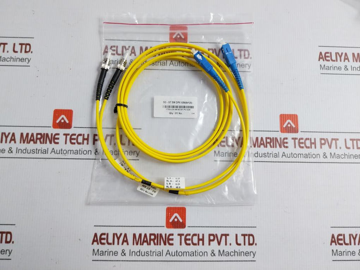 Duplex Fiber Optic Patch Cable Set 2M Ftek-dx-sm-sc/St-pc-02M Sku: 198344