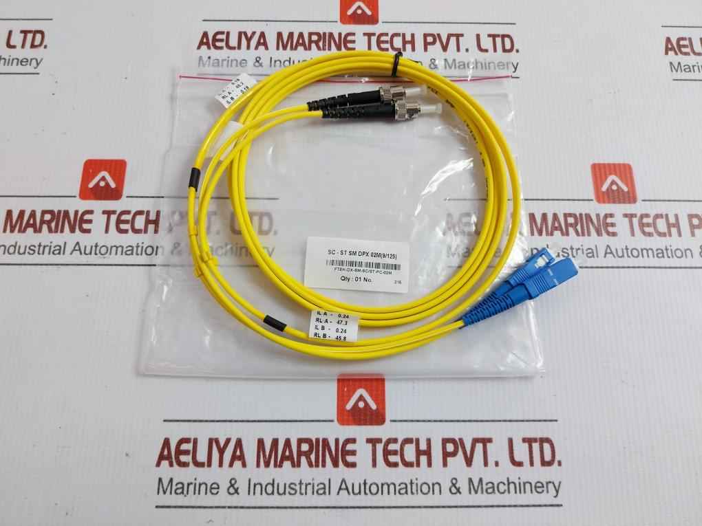 Ftek-dx-sm-sc/St-pc-02M Duplex Sm Sc-st P.C. 2M