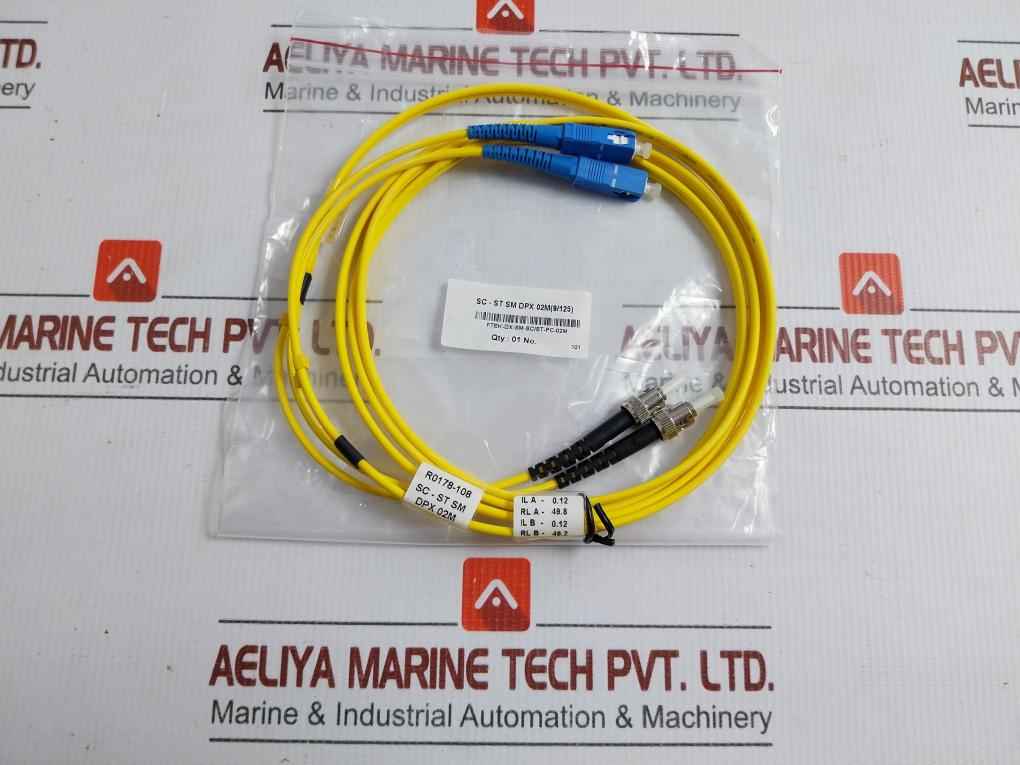 Ftek-dx-sm-sc/St-pc-02M Duplex Sm Sc-st P.C. 2M