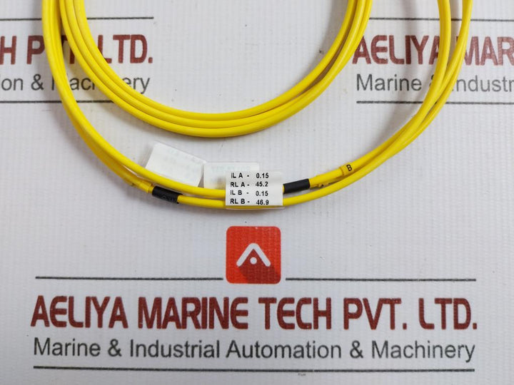 Ftek-dx-sm-sc/St-pc-02M Duplex Fiber Optic Patch Cable Set 2M New Condition