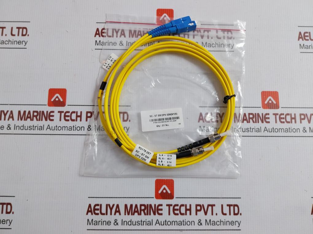Ftek-dx-sm-sc/St-pc-02M Duplex Sm Sc-st P.C. 2M