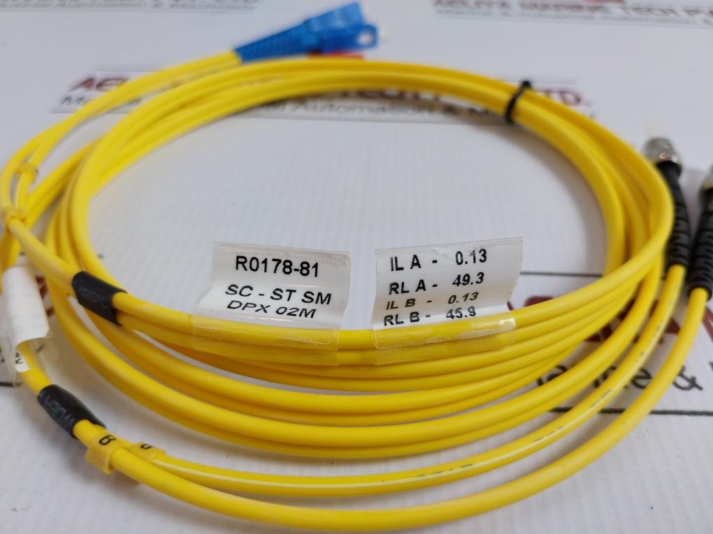 Ftek-dx-sm-sc/St-pc-02M Duplex Sm Sc-st P.C. 2M