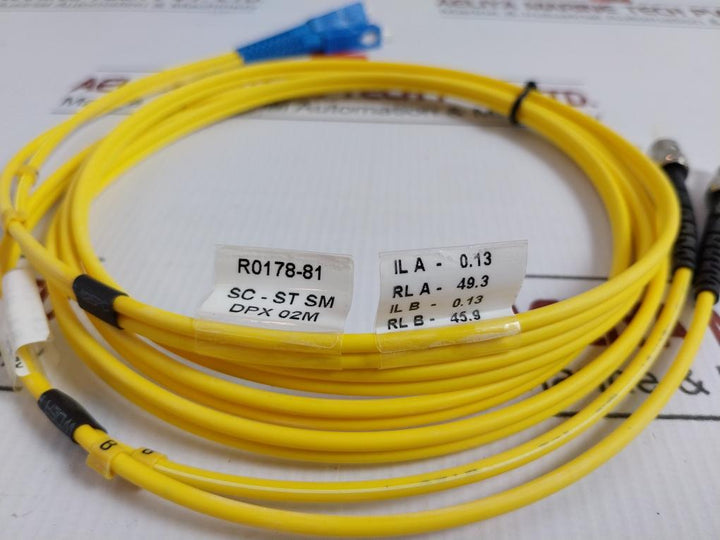 Ftek-dx-sm-sc/St-pc-02M Duplex Sm Sc-st P.C. 2M