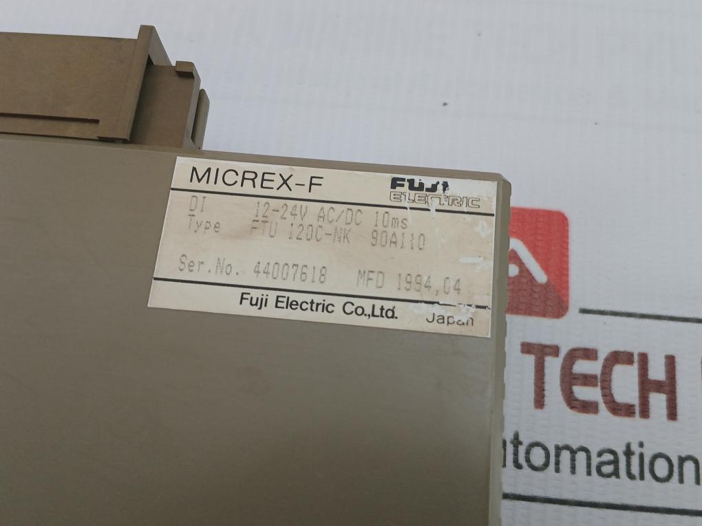 Ftu 120C-nk Digital Input Module Fuji Electric 12-24Vac/Dc