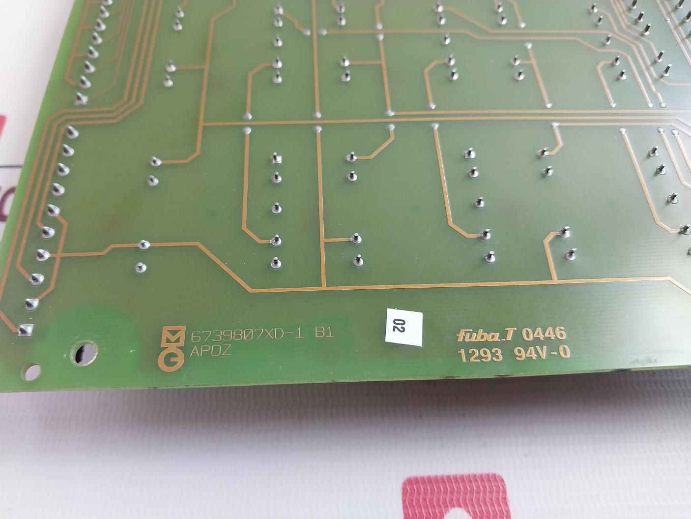 Fuba.T 6739807Xd-1 B1 Apoz Pcb Card Module 6739807Xd-2