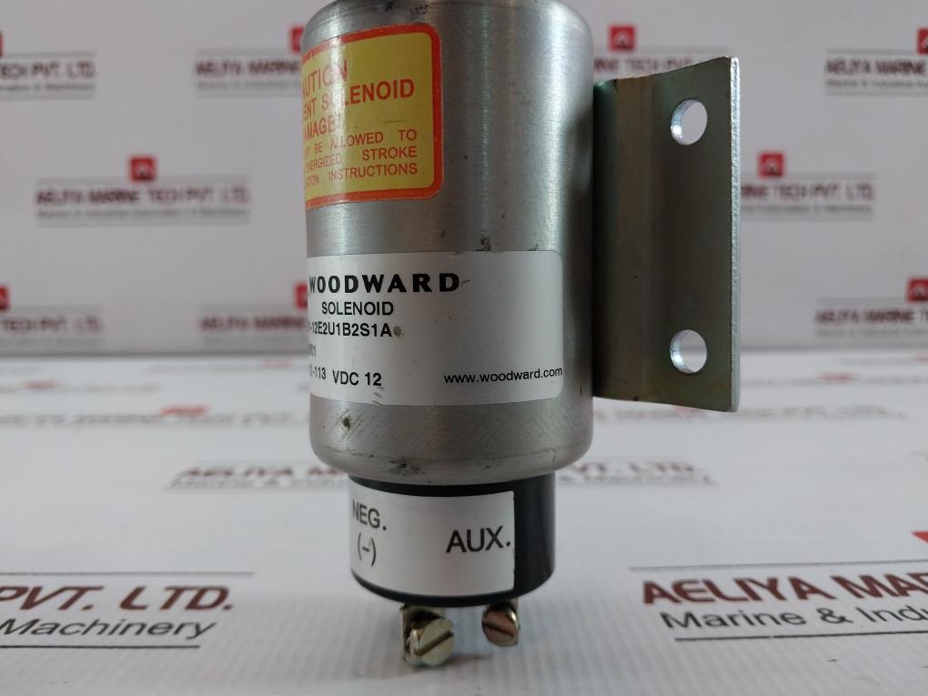 Fuel Shutoff Solenoid 2001-12E2U1B2S1A Woodward